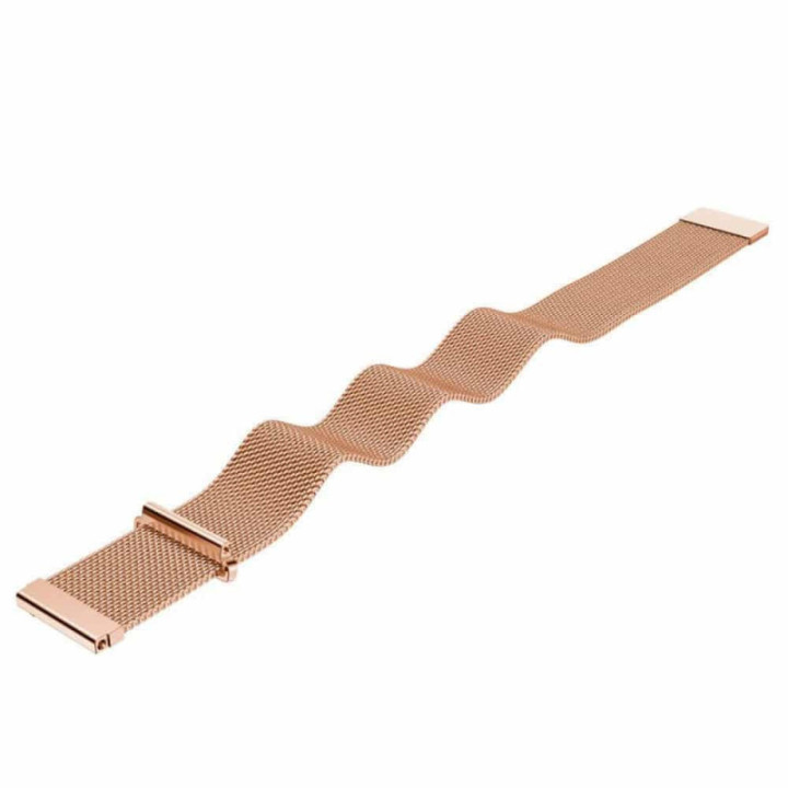 Rosèfarget armbånd Milanese magnetisk Samsung Gear S3 Frontier - S3 Classic