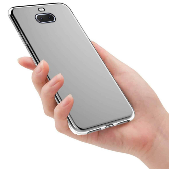 Silikon skal Transparent Sony Xperia 10 Plus (I4213) mobilskal 