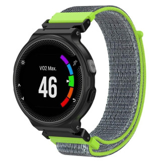 Nylon Armband Garmin Forerunner 220/230/235/620/630/735XT - Grön