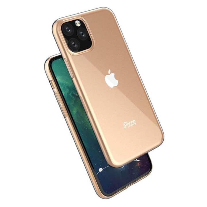 Silikonskall gjennomsiktig Apple iPhone XI Max 2019