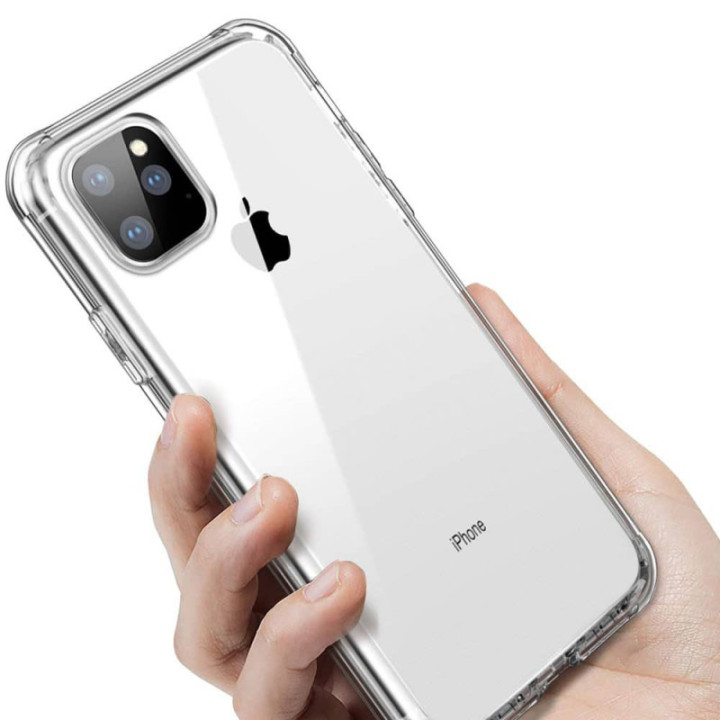 360 asteen PC + TPU-silikonikotelo Apple iPhone 11 Pro Max (6.5 ") -sovellukselle