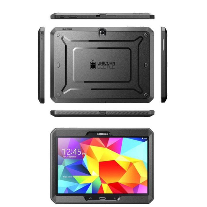 Køb SUPCASE UB Pro cover til Samsung Galaxy Tab 4 10.1 - Sort