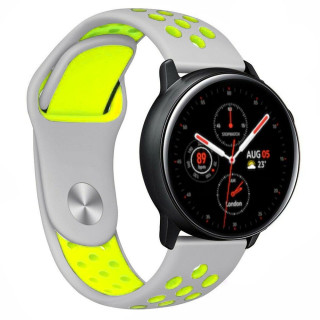 Ostaa EBN Sport -kellon ranneke Samsung Galaxy Watch Active 2 (44mm) harmaa / keltainen