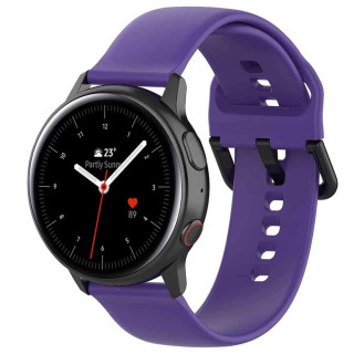 Buy Soft Silicone Watchband Samsung Galaxy Watch Active 2 (44mm) - Purple | CaseOnline.com