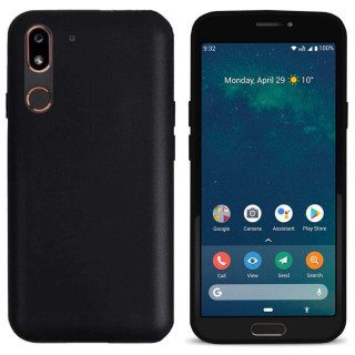 Silikon skal Doro 8080 - Svart - mobilskal CaseOnline