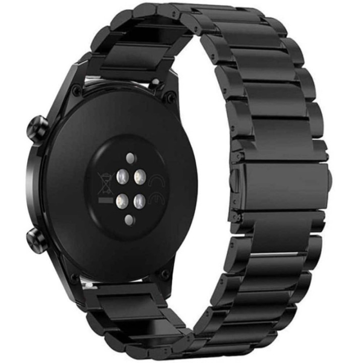 Kjøp klokkeklokkereim i rustfritt stål Huawei Watch GT2 - Svart