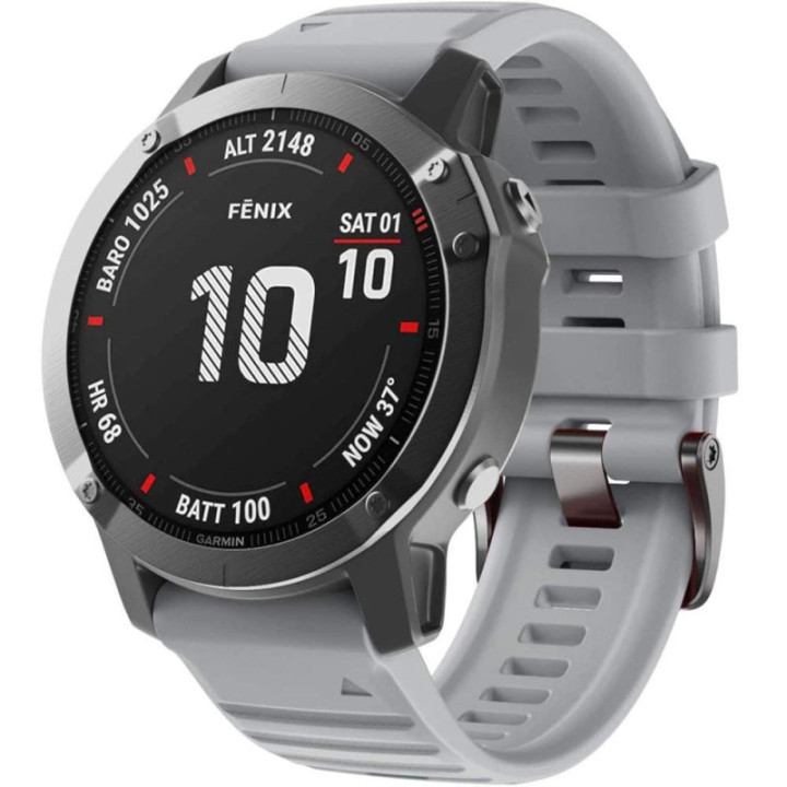 Køb Grå - Sport urrem til Garmin Fenix 6 | CaseOnline.dk