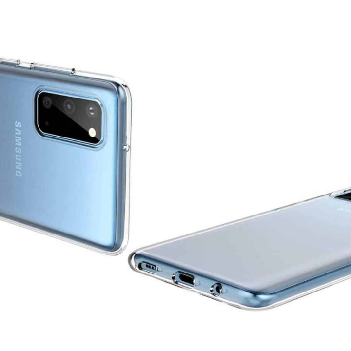 Osta läpinäkyvä silikonikuori Samsung Galaxy S20