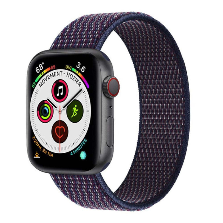 Apple Watch 5 (40 mm) nylonrannekoru - Indigo