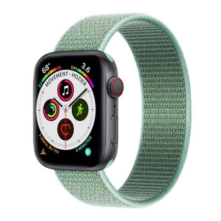 Apple Watch 5 (40 mm) nylonrannekoru - Marine Green