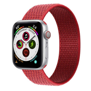 Apple Watch 5 (40mm) Nylon Armband - Red