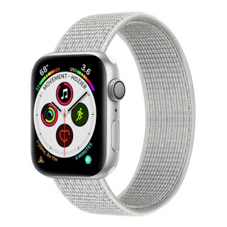 Apple Watch 5 (40mm) Nylon Armband - Summit White