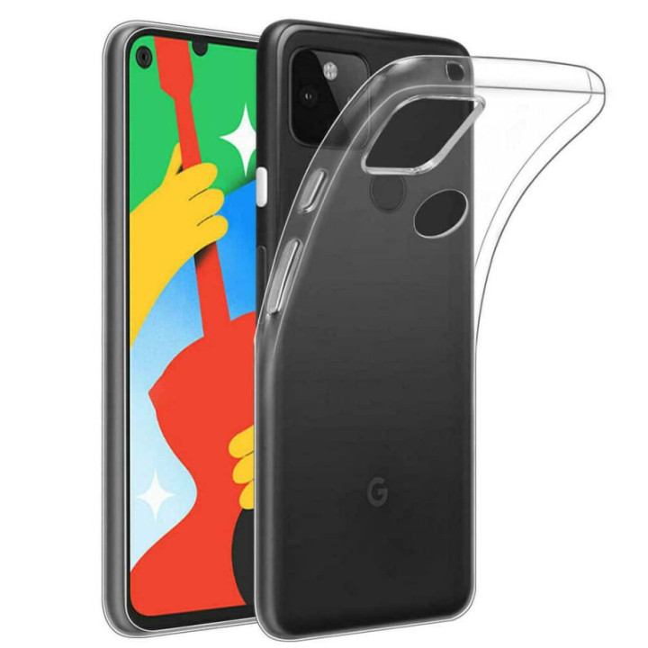 Silikone cover gennemsigtig Google Pixel 5