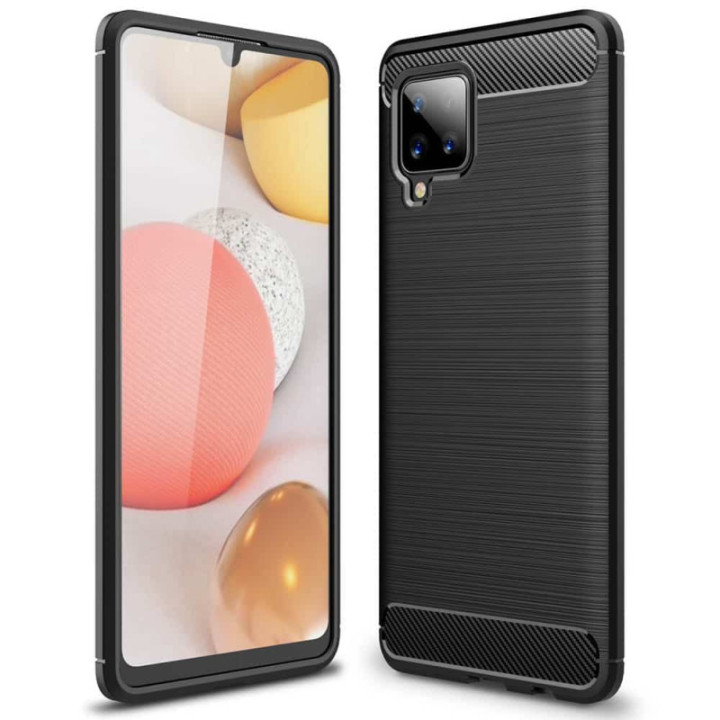 Borstat silikon skal Samsung Galaxy A42