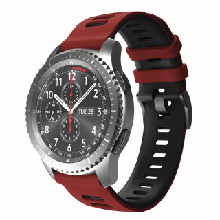 Twin Sport Armband Samsung Galaxy Gear S3 - Svartgrå