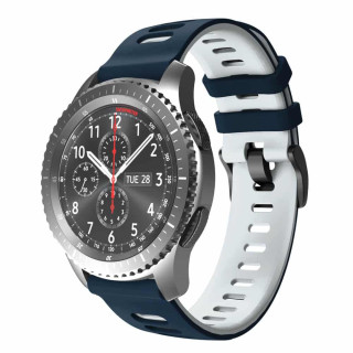 Twin Sport Armband Samsung Galaxy Gear S3 - Svartgrå