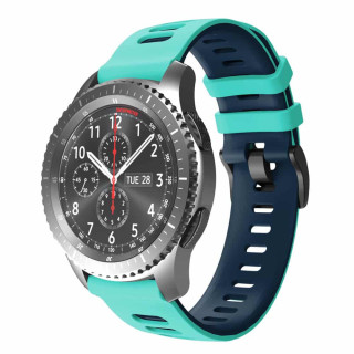 Twin Sport Armband Samsung Galaxy Gear S3 - Svartgrå