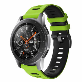 Twin Sport Armband Samsung Galaxy Watch 46 - Lime/black