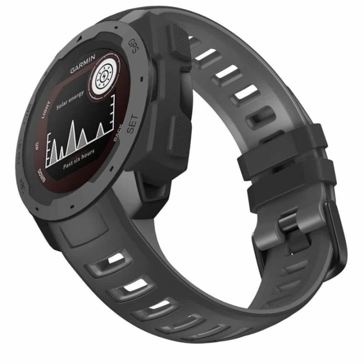 Twin Sport Rannekoru Armband Garmin Instinct- Musta/harmaa