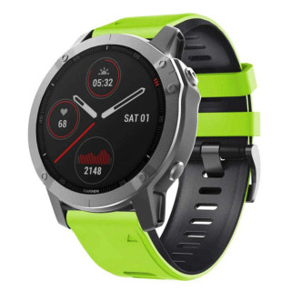 Twin Sport Armbånd Garmin Fenix 6 / 6 Pro - Kalk/sort