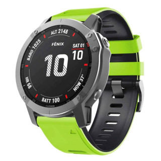 Twin Sport Armbånd Garmin Fenix 6X- Kalk/sort