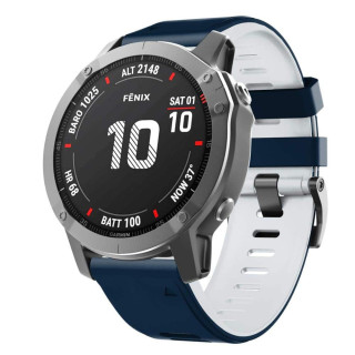 Twin Sport Armband Garmin Fenix 6X - Blue/gray