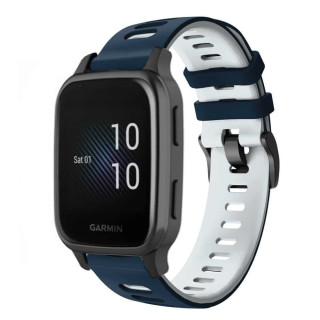 Twin Sport Rannekoru Armband Garmin Venu Sq Music Edition - Sinivalkoinen