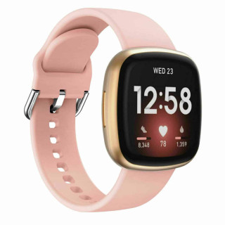 Sport Silikonband Fitbit Versa 3 - Hellpink