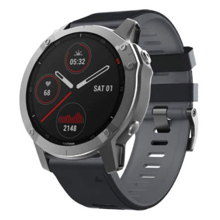 Twin Sport Rannekoru Garmin Fenix 6S - Musta/harmaa