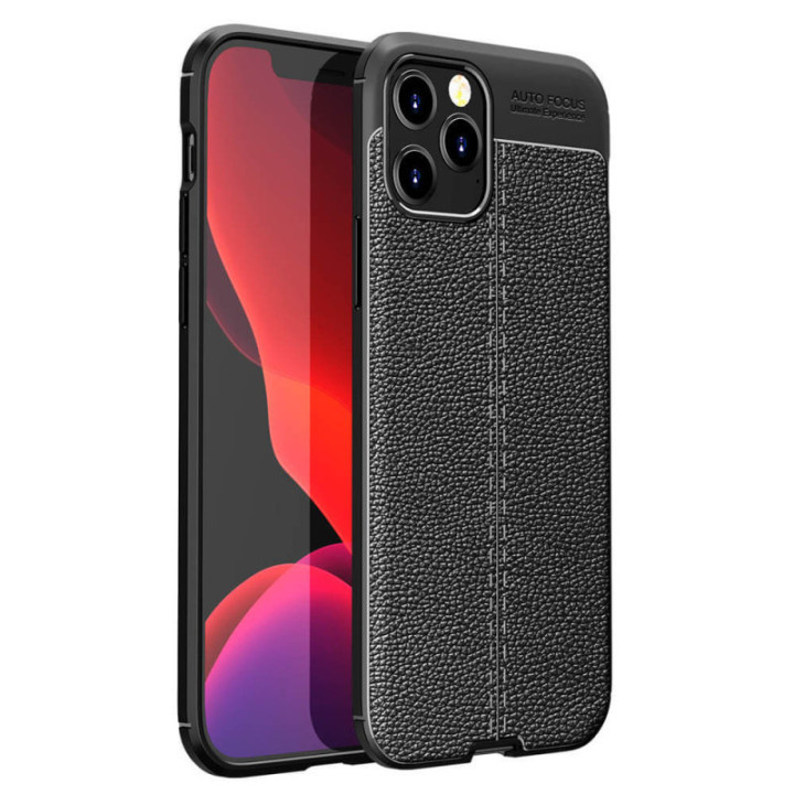 Läder mönstrat TPU skal Samsung Galaxy Note 20 Ultra
