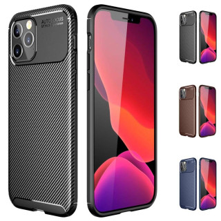Carbon silikone cover Apple iPhone 12 Pro (6.1")