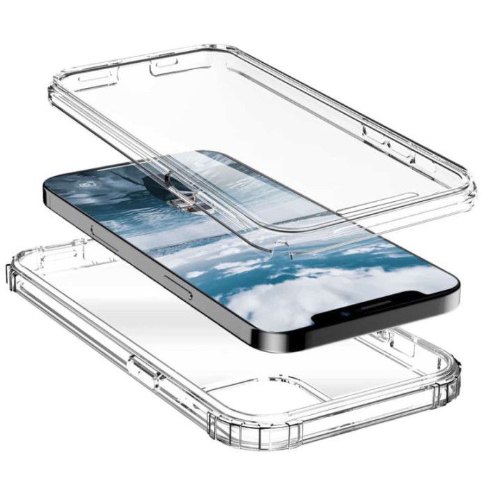 360° Shockproof 2i1 skal Apple iPhone 12 Pro (6.1")