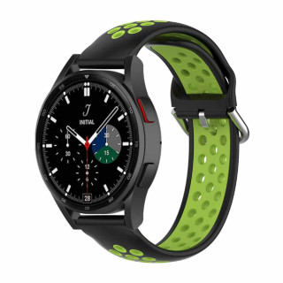 EBN Sport Armband Samsung Galaxy Watch 4 Classic 42mm - Svart/Grön