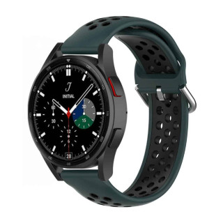EBN Sport Armband Samsung Galaxy Watch 4 Classic 42mm -Greenbleu/ Black