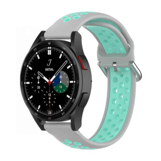 EBN Sport Rannekoru Samsung Galaxy Watch 4 Classic 42mm - Harmaa/ Minttu