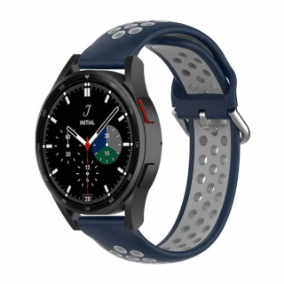 EBN Sport Armband Samsung Galaxy Watch 4 Classic 42mm - Navy/vit