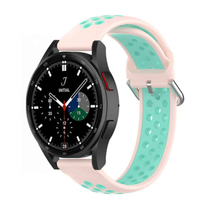 EBN Sport Armband Samsung Galaxy Watch 4 Classic 42mm - Pink/mint