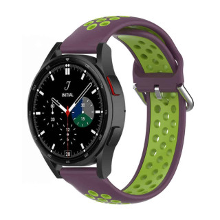 EBN Sport Armband Samsung Galaxy Watch 4 Classic 42mm - Purple/green