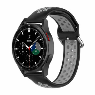 EBN Sport Armband Samsung Galaxy Watch 4 Classic 42mm - Svart/vit