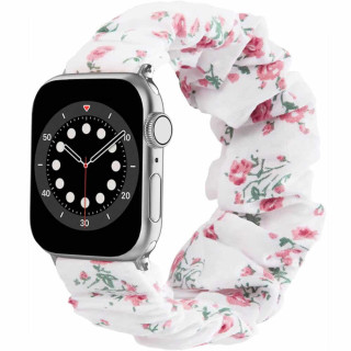 Scrunchie Elastic Bracelet Apple Watch 6 (40mm) - Flower