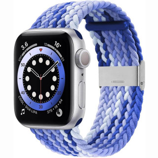 Braided Elastic Bracelet Apple watch 6 (40mm) - gradientblue