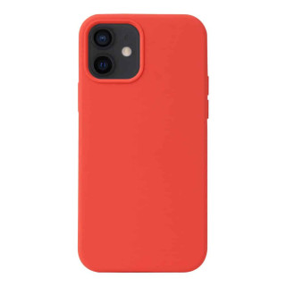 Liquid silicone case Apple iPhone 12 (6.1") - Hibiskus