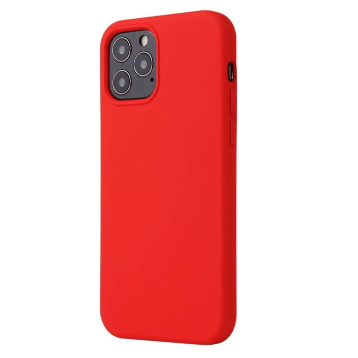 Liquid suojakuori Apple iphone 12 Pro - Tumma pinkki
