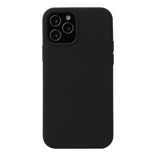 Liquid silikondeksel Apple iphone 12 Pro - Svart