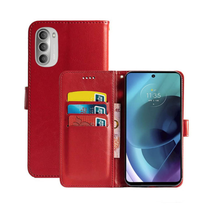 Lompakkokotelo 3-kortti Motorola Moto G51 5G