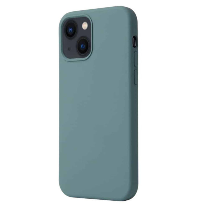 Liquid silicone case Apple iPhone 13 Mini - Petrol