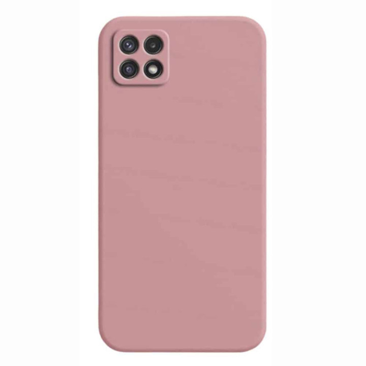 Liquid suojakuori Samsung Galaxy A22 5G - Vaaleanpunainen