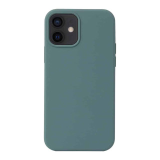 Liquid silicone case Apple iPhone 12 (6.1") - Petrol