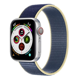 Køb Nylon Urrem Apple Watch 6 (40mm) - Artic Ocean Blue