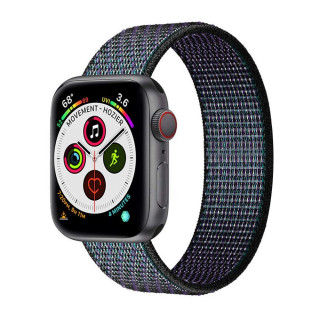 Apple Watch 5 (40 mm) nylonrannekoru - Glowing Grapes